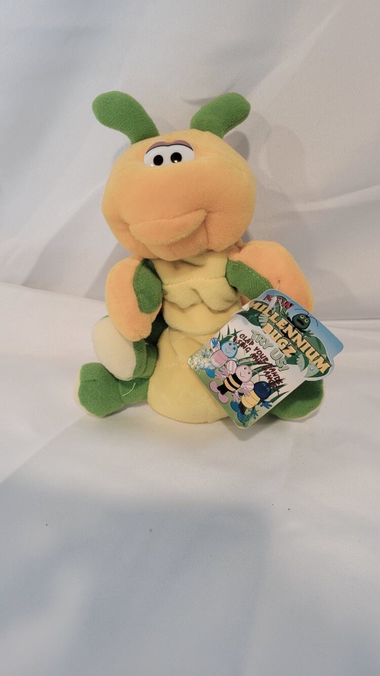 Millennium Bug Interactive Talking Plush Toy Vintage 2000 Y2K w/ Tags